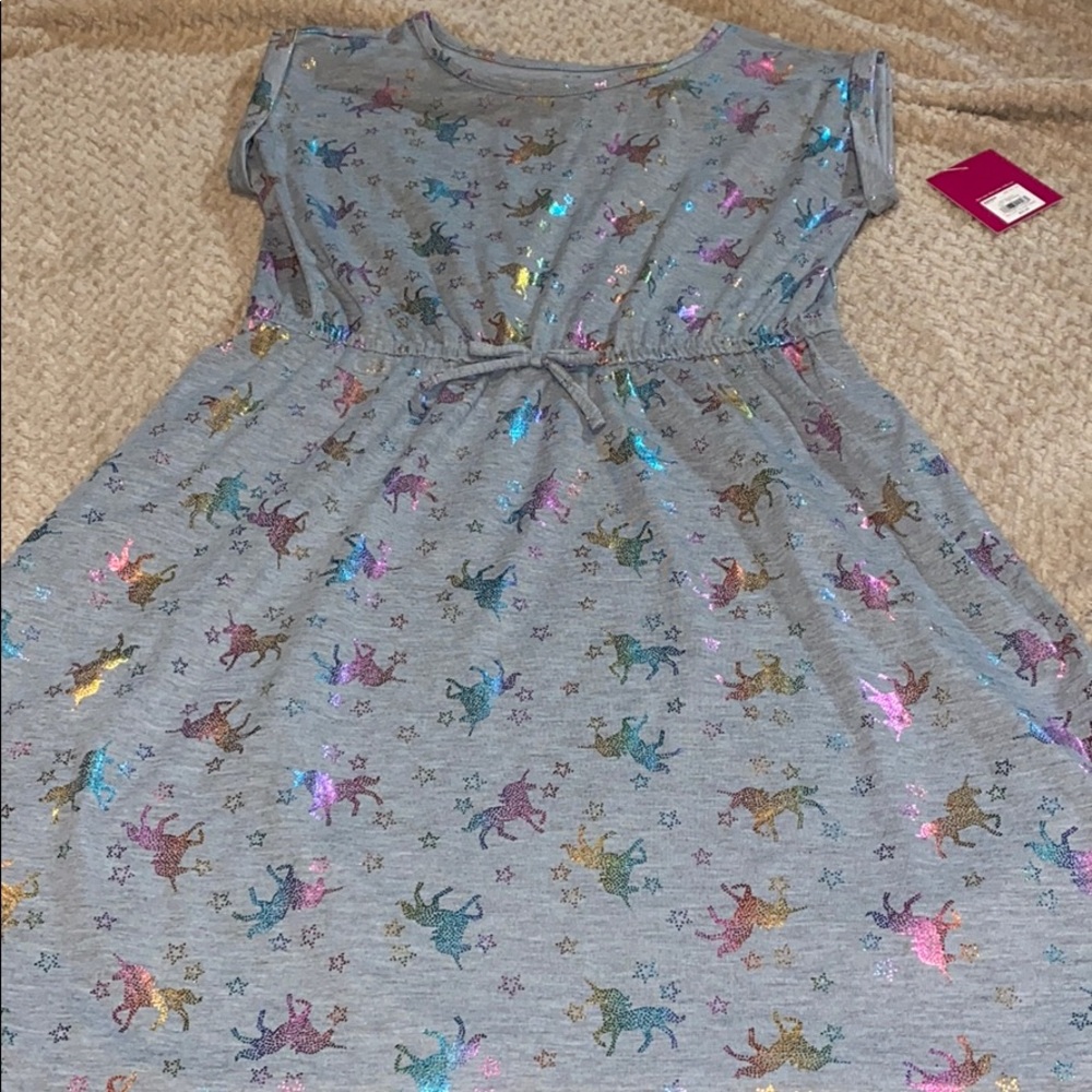 GIRLS UNICORN DRESS